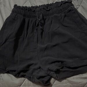 SHEIN High Waist Black Women's Shorts